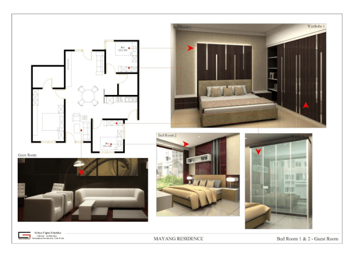 Desain interior rumah tipe 33