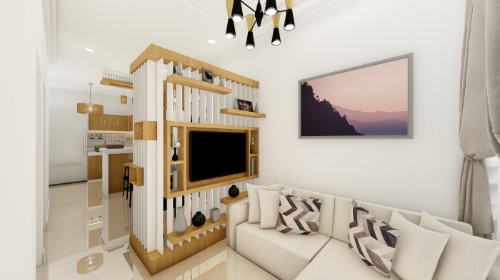 Desain interior rumah tipe 33