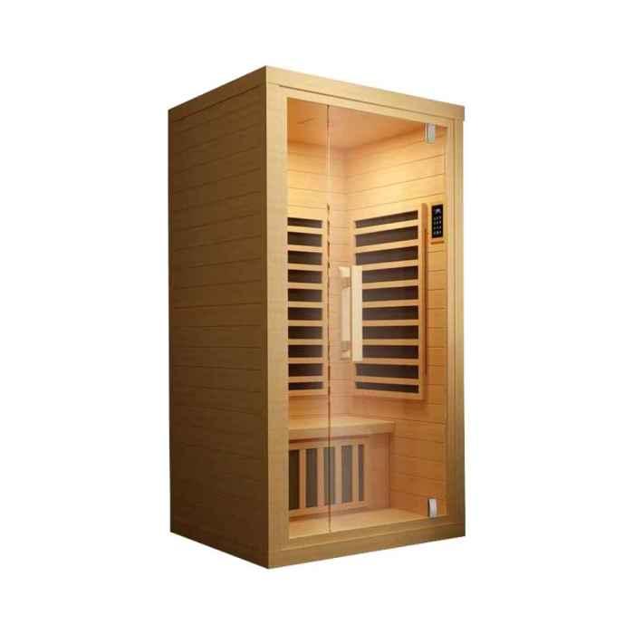 Sauna im wohnzimmer